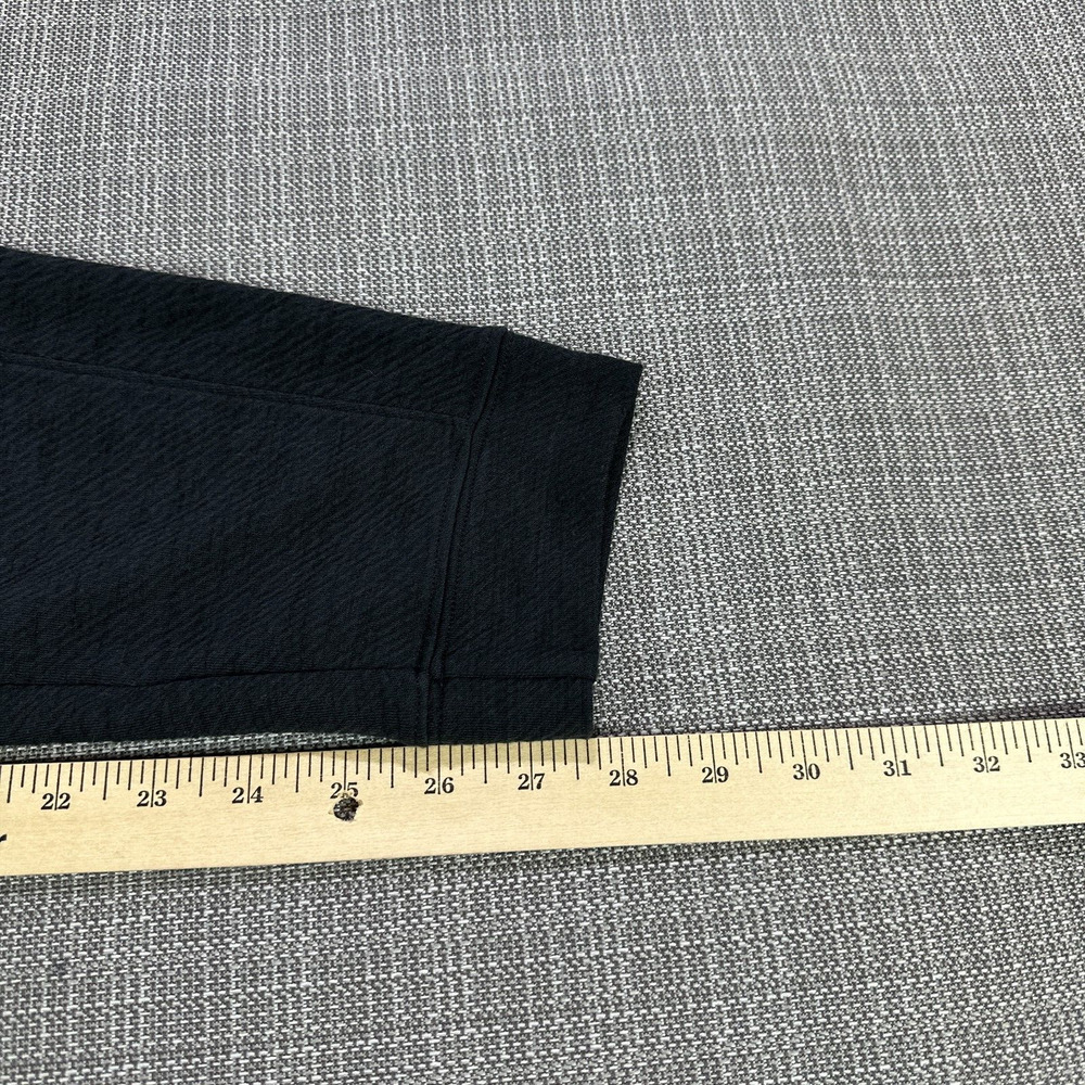 Prana Joggers Womens Large‎ Pull On Pants Black Textured Comfort Outdoors Lounge - Picture 7 of 11